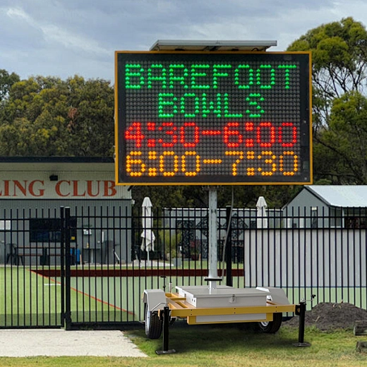 5 colour portable Variable Message Signs